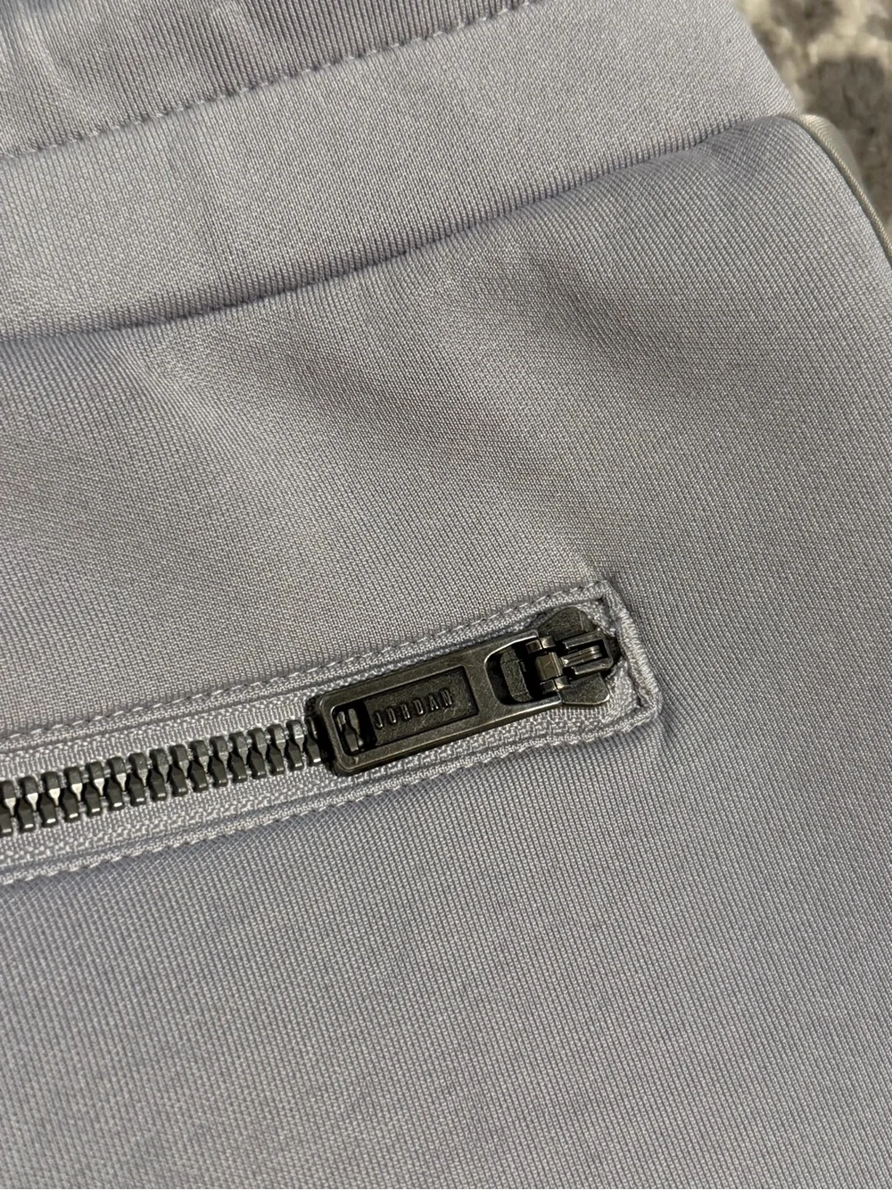 Jordan 23 Engineered - Men’s Grey Stretch-Knit Fleece Sweatpants, Size - L